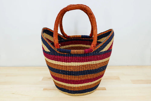 Bolga African Market Shopper Basket