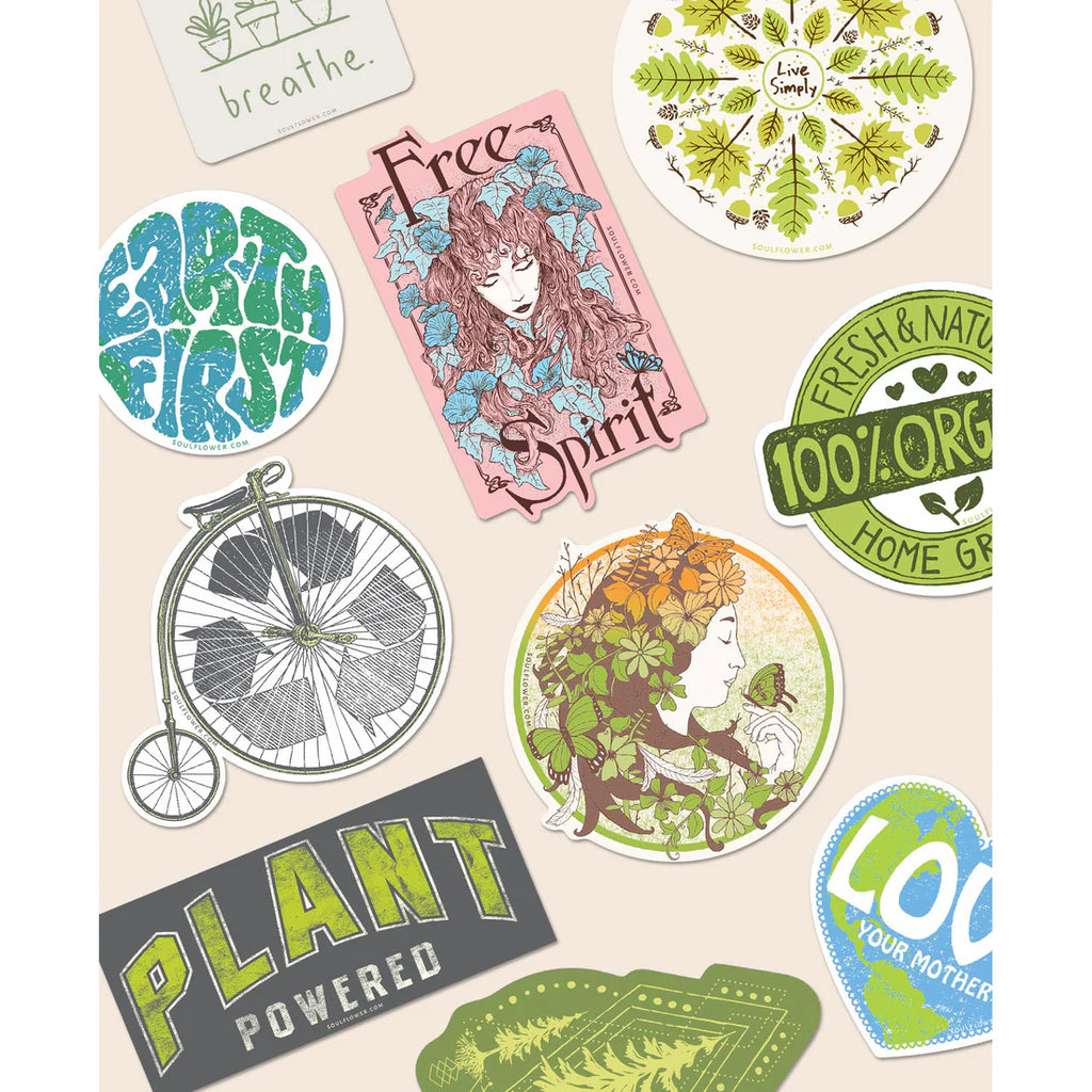 Soul Flower Earth Lover Stickers