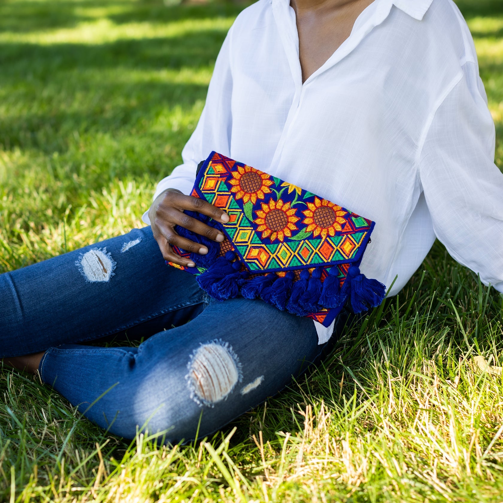 Tassel Fiesta Clutch