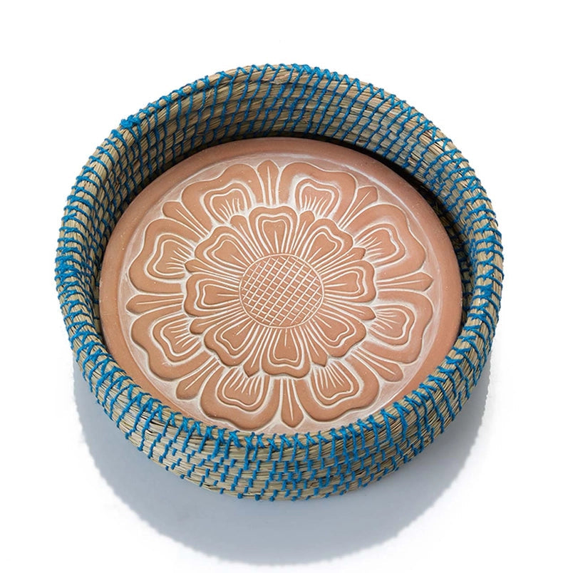 Lidded Zinnia Breadwarmer