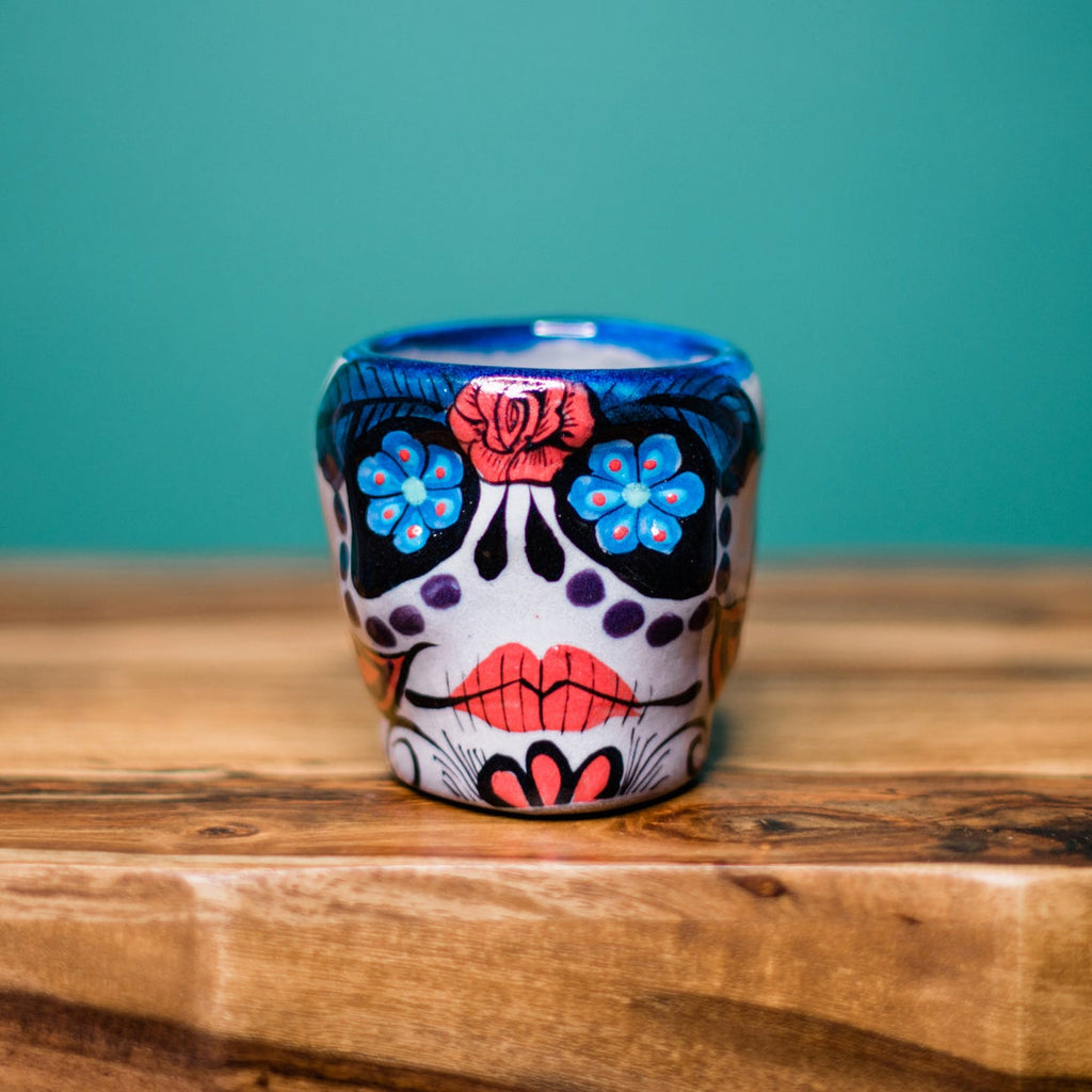 Catrina Sugar Skull Skeleton Mug