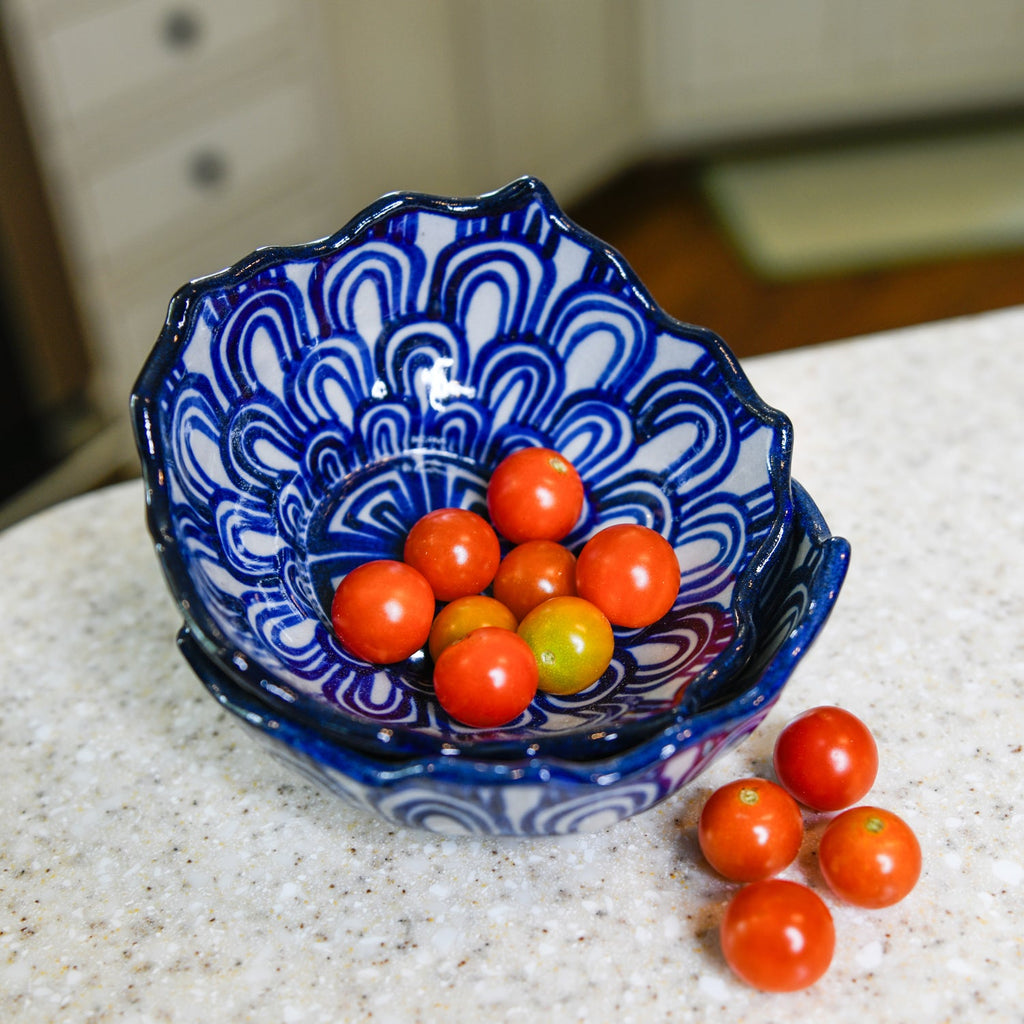 Lotus Bowl Azul