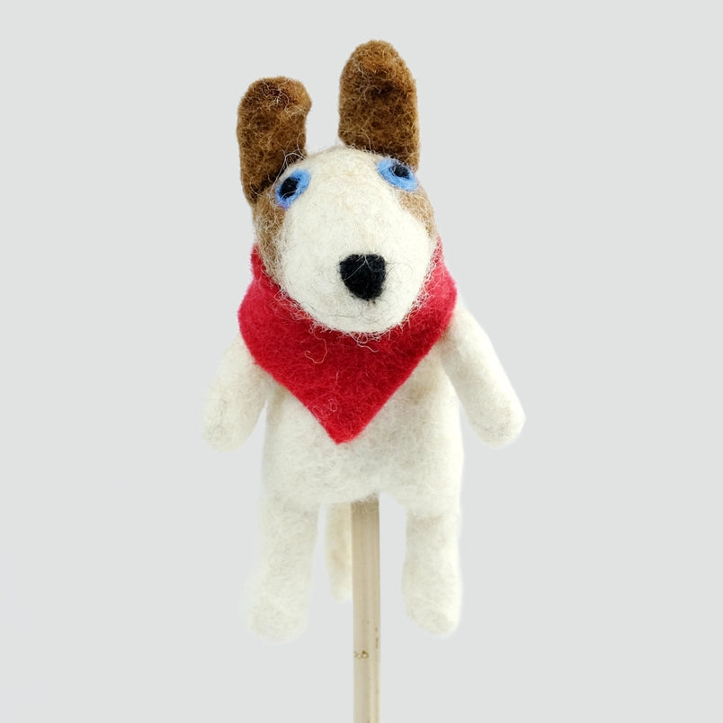 Puppy Dog Felt Finger Puppets