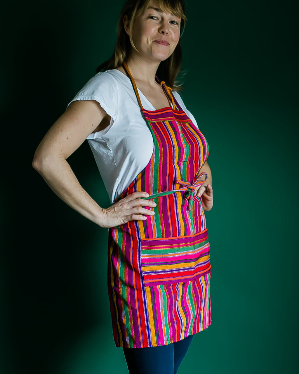 Ikat Loomed Apron