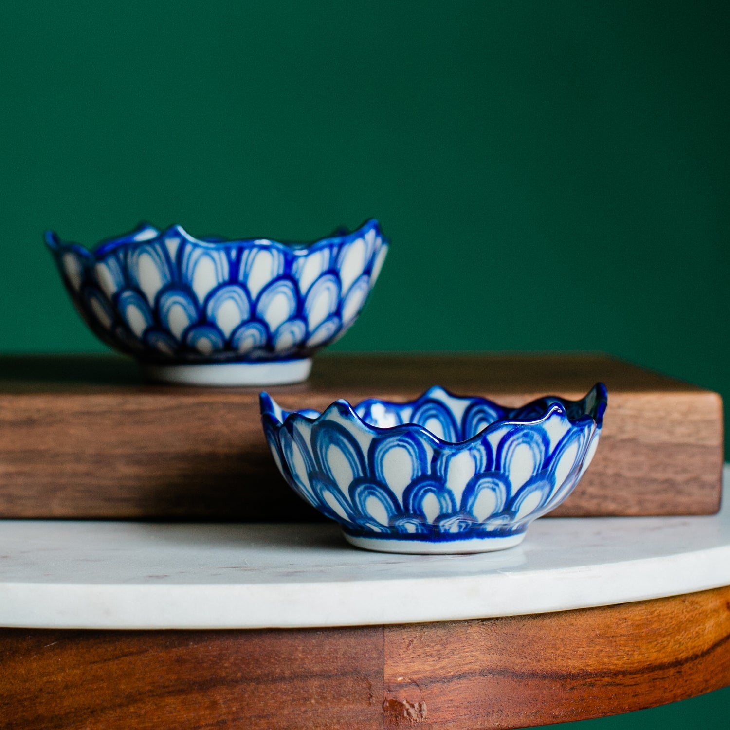 Lotus Bowl Azul