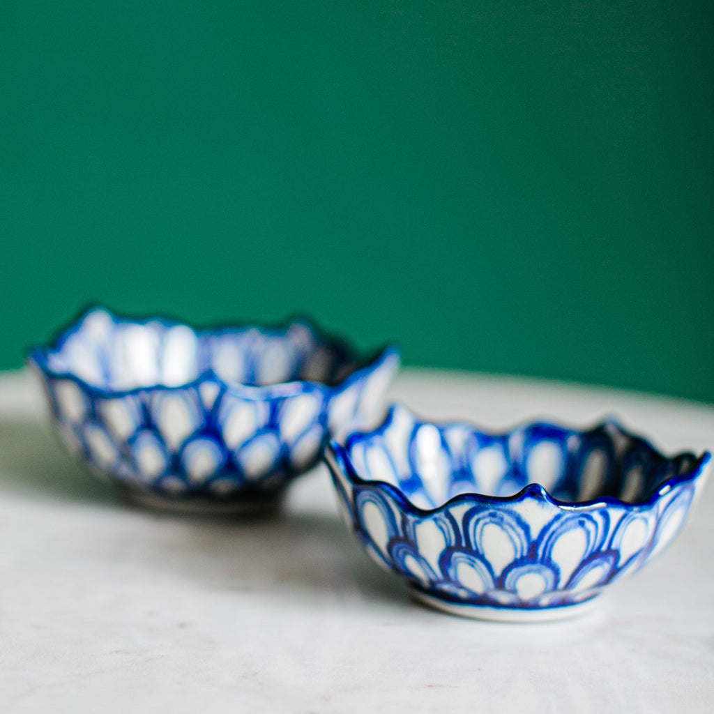 Lotus Bowl Azul