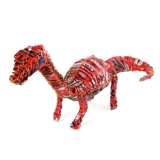 Soda Can Dinosaur Figurine