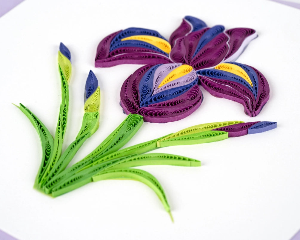 Iris Quilling Card