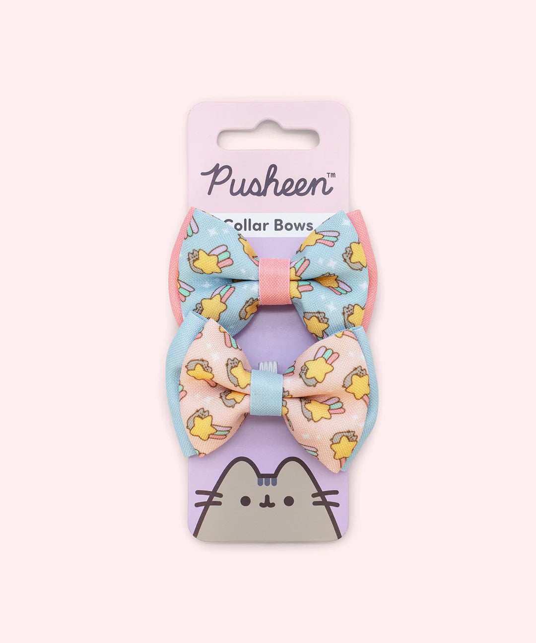 Pusheen Pet Collar Bows 2-Pack