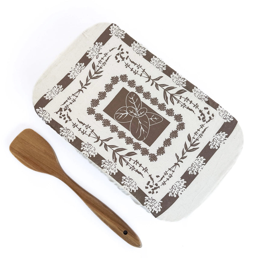 Herbs Rectangle Cotton Casserole Dish Cover