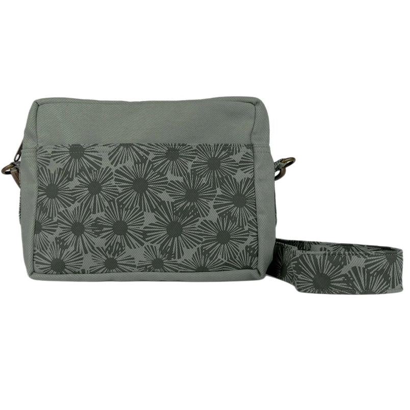 Sage Floral Crossbody Bag