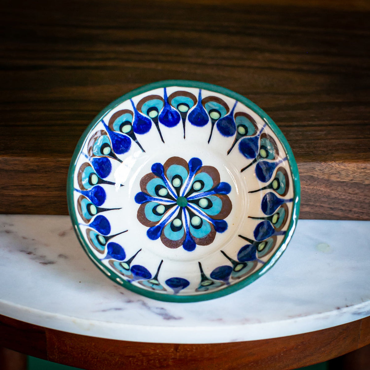 White Salsa Bowl