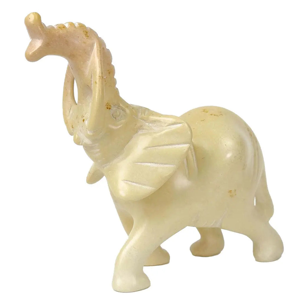 Soapstone Elephant Sculpture
