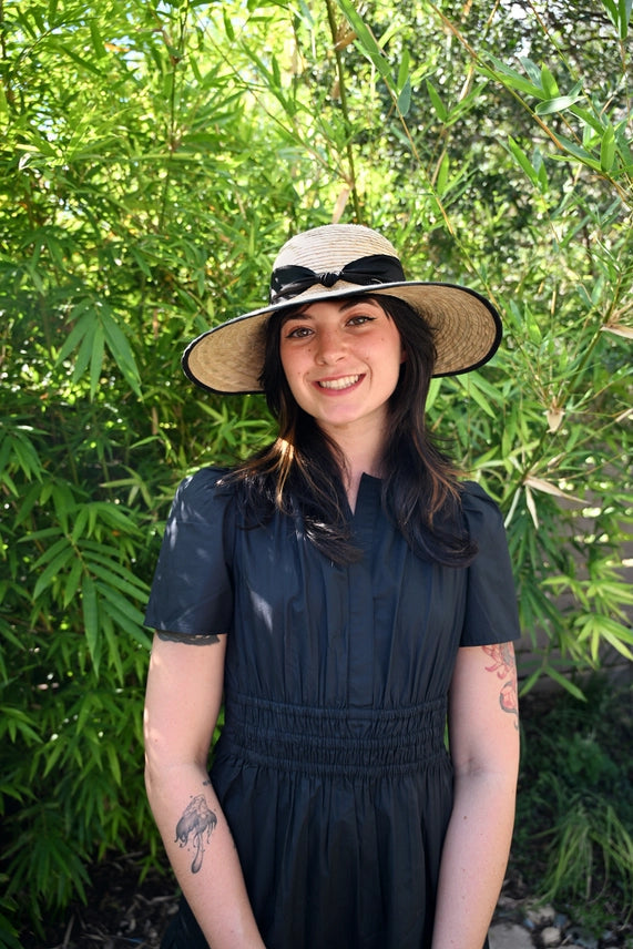 Lucy Woven Palm Hat